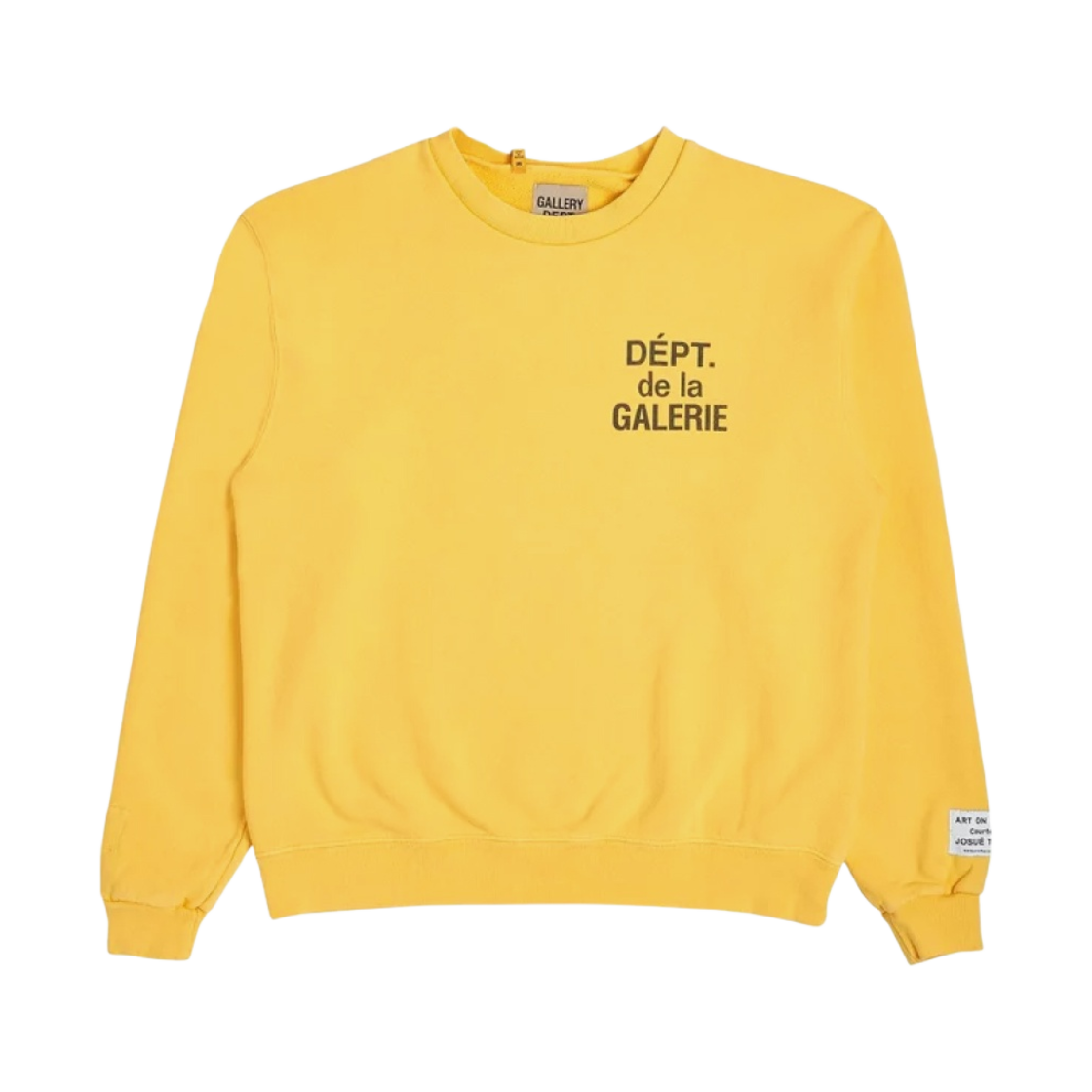 갤러리 디파트먼트 아트 댓 킬 리버시블 크루넥 옐로우