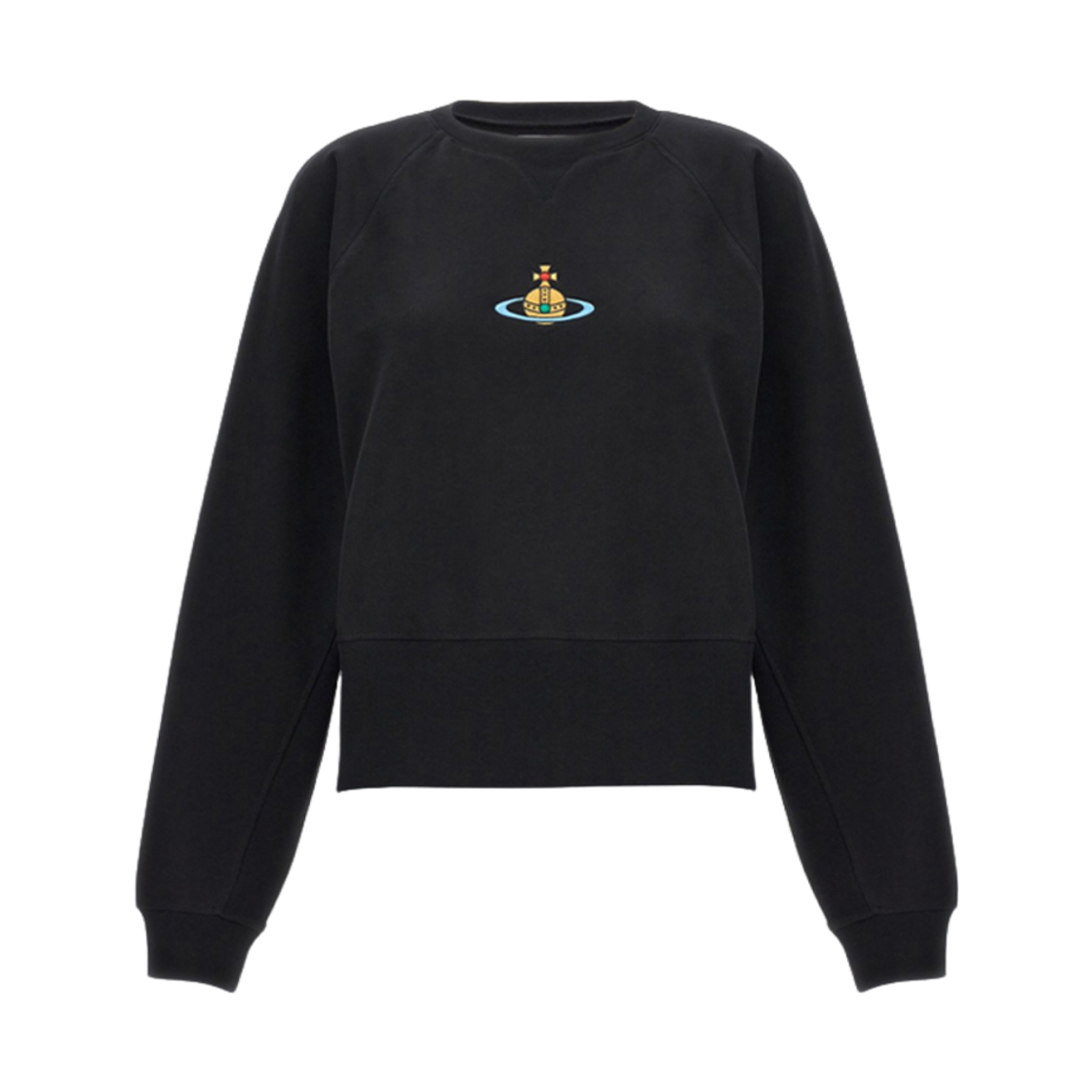 1I010001-J006O-N401 (W) Vivienne Westwood Athletic Sweatshirt Black