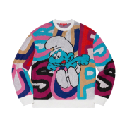 Supreme Smurfs Sweater White - 20FW