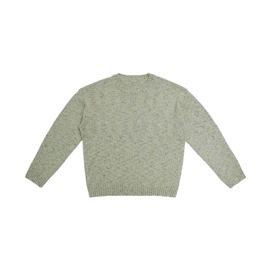 100146 Flatwave Brison Mild Round Knit Sweater Mint