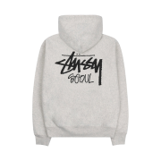 Stussy Stock Seoul Hood Ash Heather 2022
