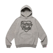 Human Made Heart Sweatshirt Hoodie Gray