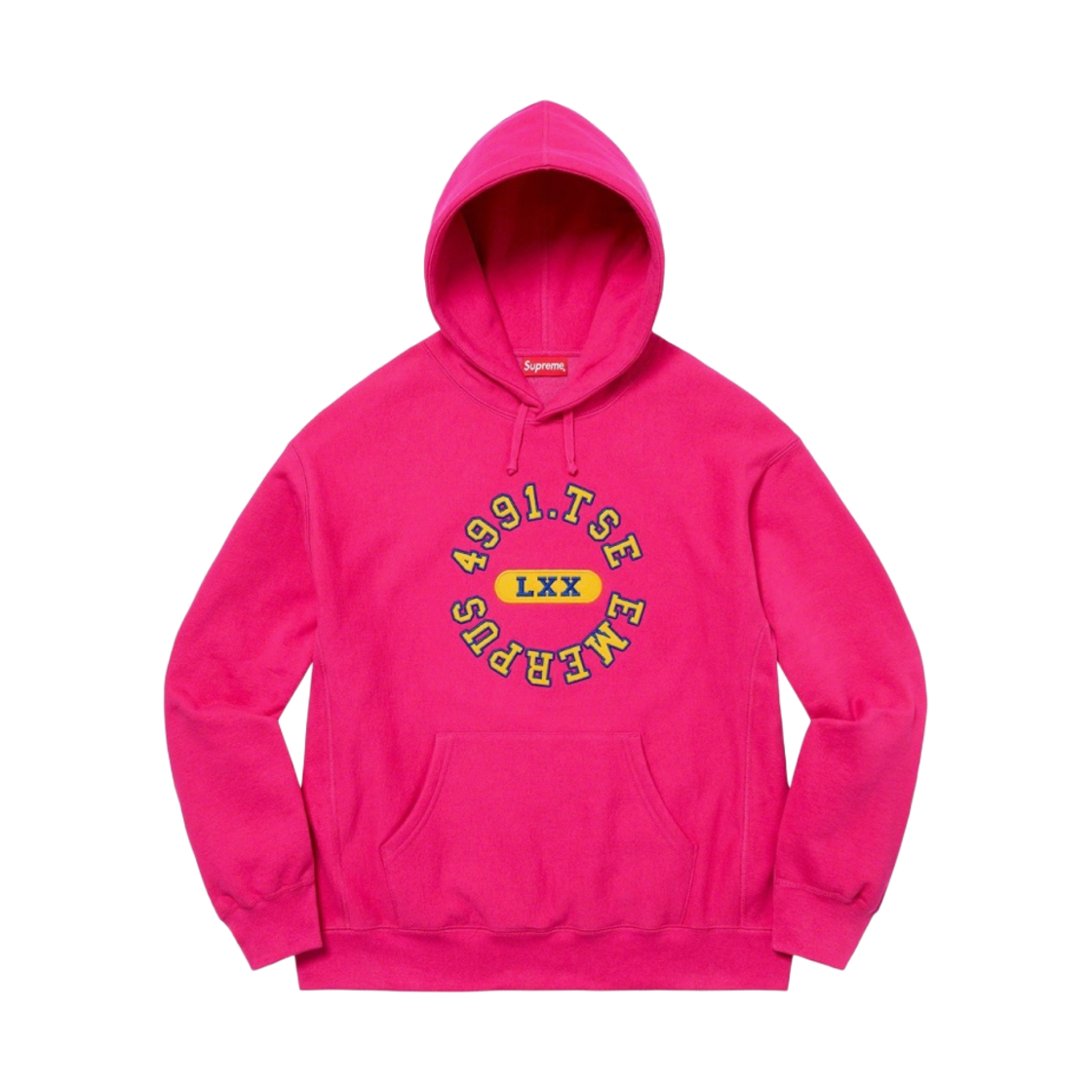 슈프림 리버스 후드 스웨트셔츠 푸시아 - 23SS(Supreme Reverse Hooded Sweatshirt Fuchsia - 23SS) - 1