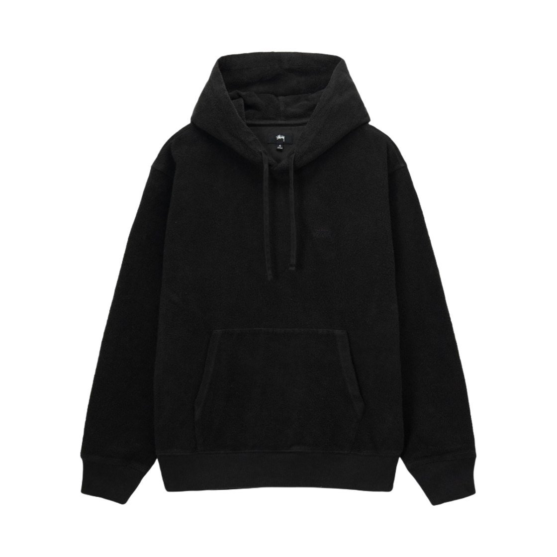 스투시 인사이드 아웃 플리스 후드 블랙(Stussy Inside Out Fleece Hoodie Black) - 1