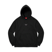 Supreme World Famous Micro Hooded Sweatshirt Black - 23SS