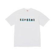 Supreme Stencil T-Shirt White - 23FW