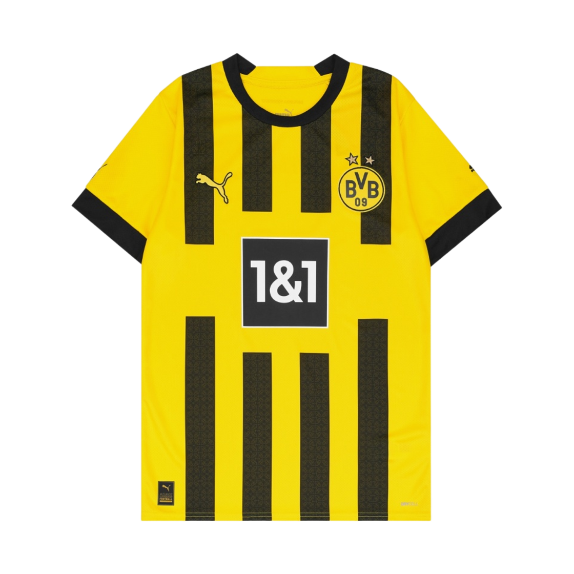 푸마 보루시아 도르트문트 2022/23 홈 저지 레플리카 옐로우 (논 마킹 버전)(Puma Borussia Dortmund 2022/23 Home Jersey Replica Yellow (Non Marking Ver.))