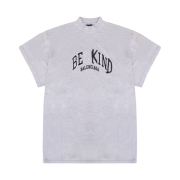 Balenciaga Be Kind Crewneck T-Shirt Grey