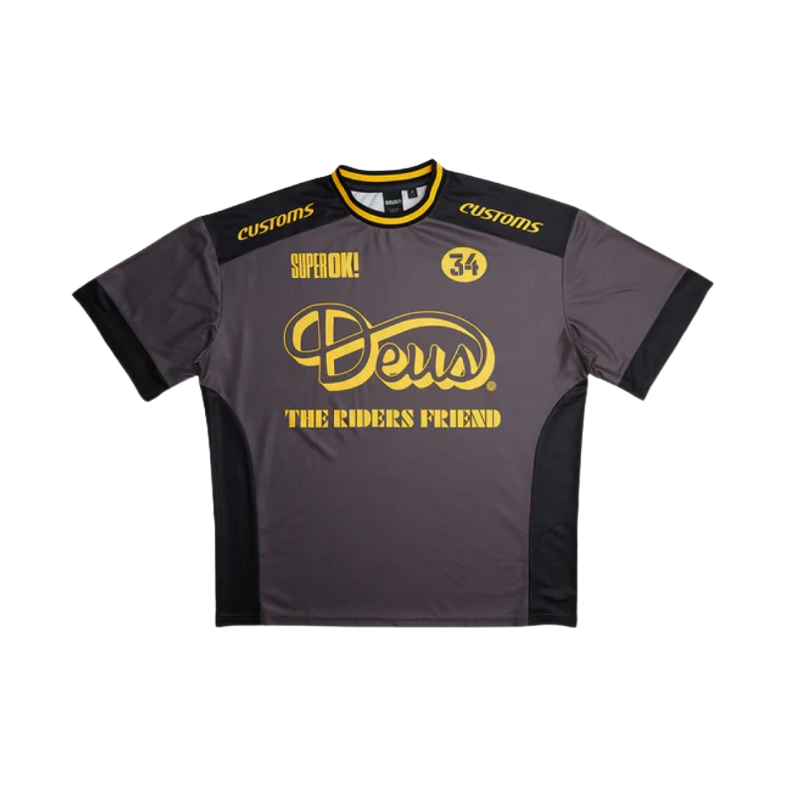 데우스 엑스 마키나 랜디 모토 티셔츠 블랙