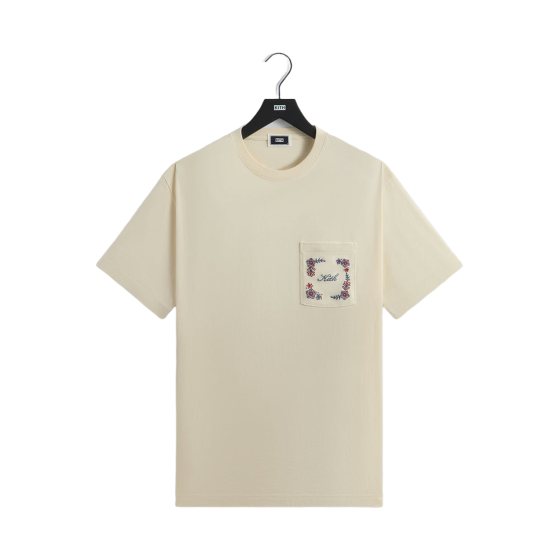 키스 페이즐리 포켓 티셔츠 샌드리프트(Kith Paisley Pocket T-Shirt Sandrift) - 1