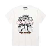 Thevinylhouse Vintage Day Letter Tee White