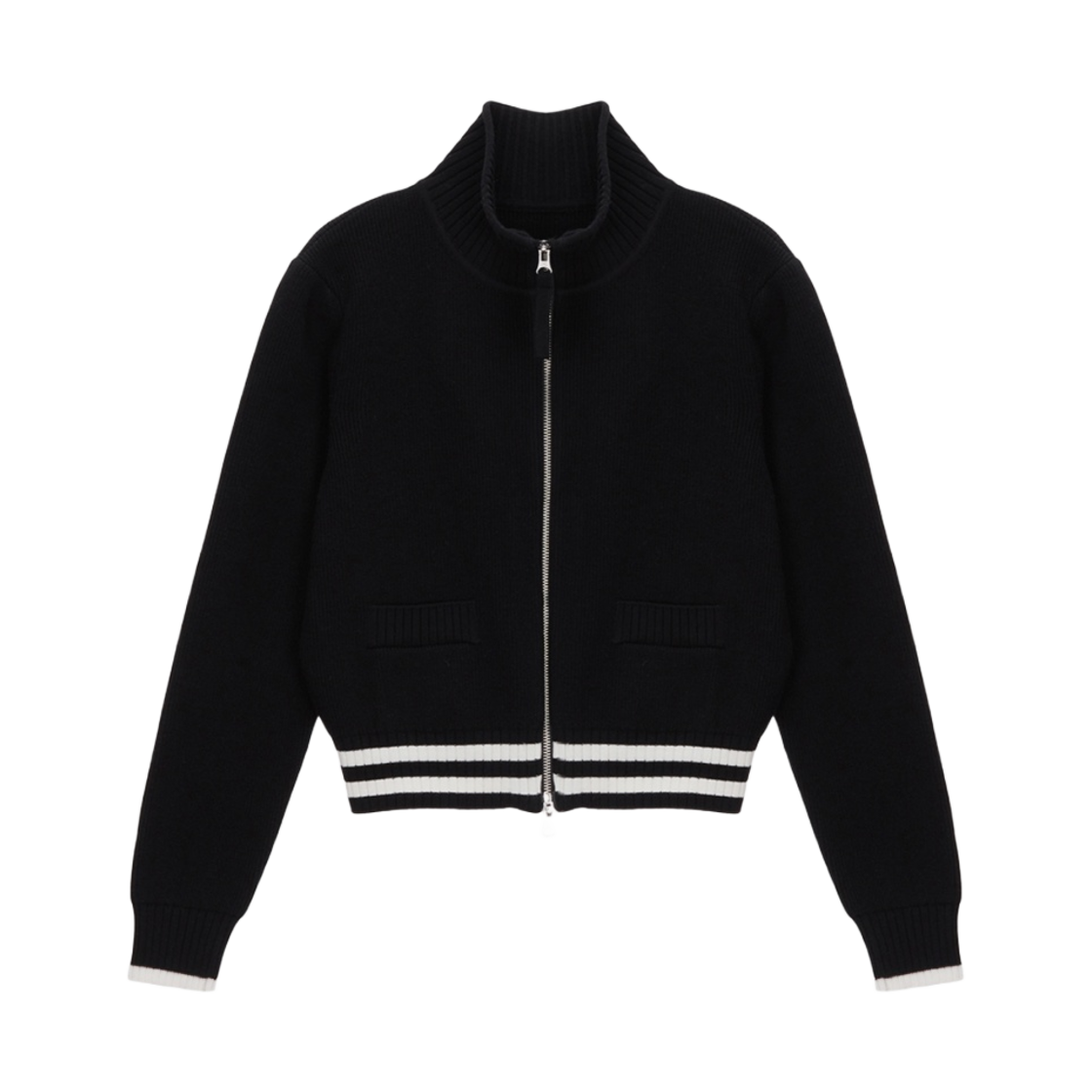 【matin kim】sleeve point zip up cardigan MUSINSA公式 | MATIN KIM SLEEVE POINT ZIP UP CARDIGAN IN SKY BLUE