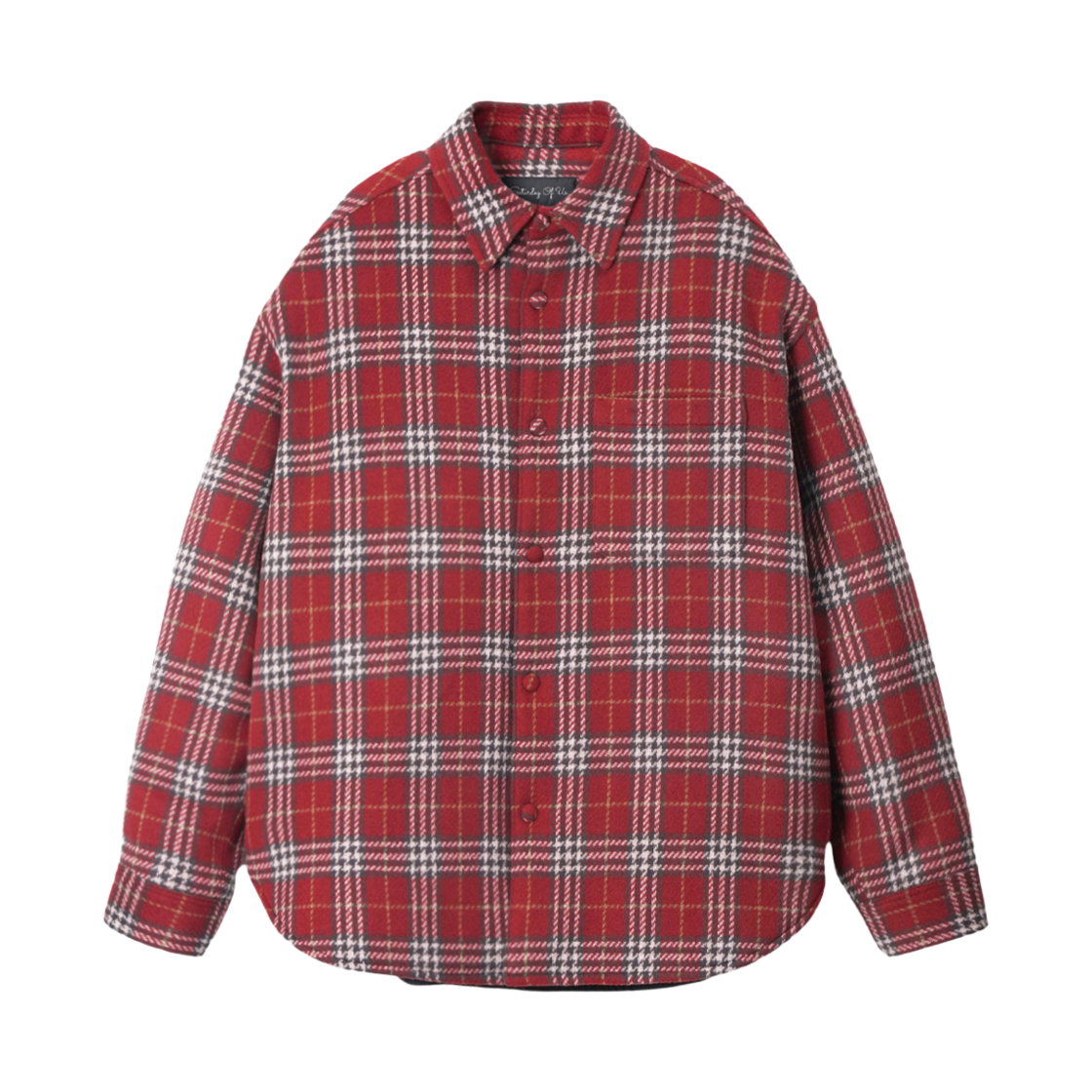 STU23P000PSDVT STU Padded Check Shirt Red