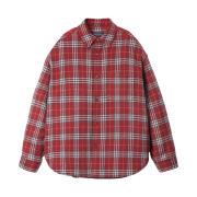 STU Padded Check Shirt Red