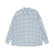 Hono Report Oversized Shirts Sky Blue