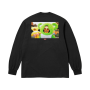 Supreme x Aphex Twin Donkey Rhubarb L/S T-Shirt Black - 25SS