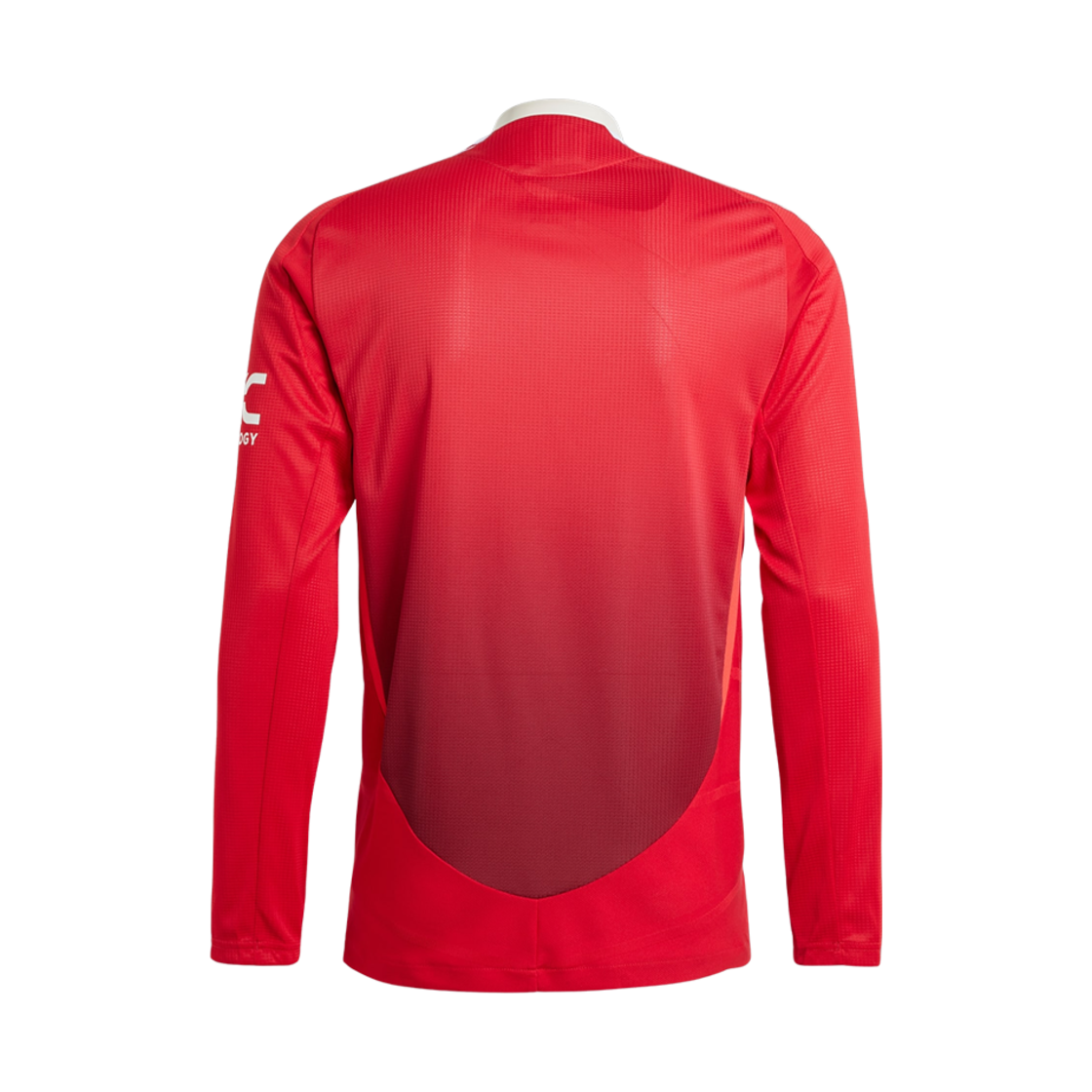 아디다스 맨체스터 유나이티드 2024/25 롱슬리브 홈 어센틱 저지 엠유에프씨 레드 - US 사이즈 (논 마킹 버전)(Adidas Manchester United 2024/25 Long Sleeve Home Authentic Jersey Mufc Red - US Sizing (Non Marking Ver.)) - 2