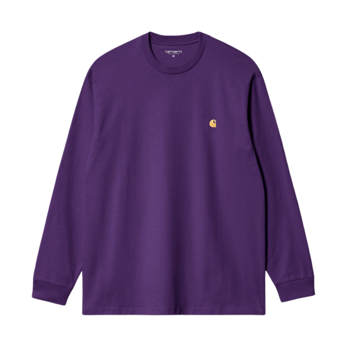 I026392-1YV-XX Carhartt WIP Chase Long Sleeve T-Shirt Tyrian