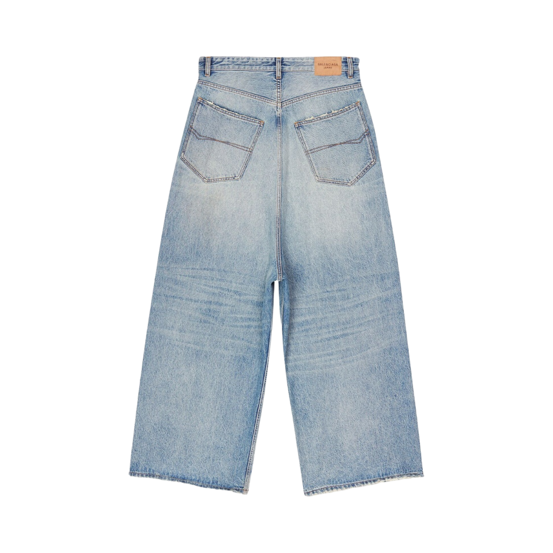 (W) 발렌시아가 로우 크로치 진 라이트 인디고((W) Balenciaga Low Crotch Jeans Light Indigo) - 2