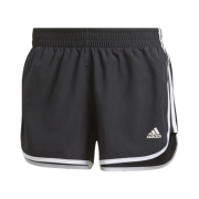 (W) Adidas Marathon 20 Shorts Black White - KR Sizing