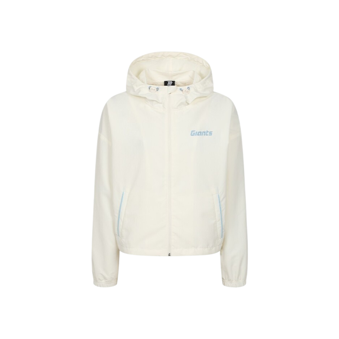 - (W) Lotte Giants Sporty Crop Windbreaker White