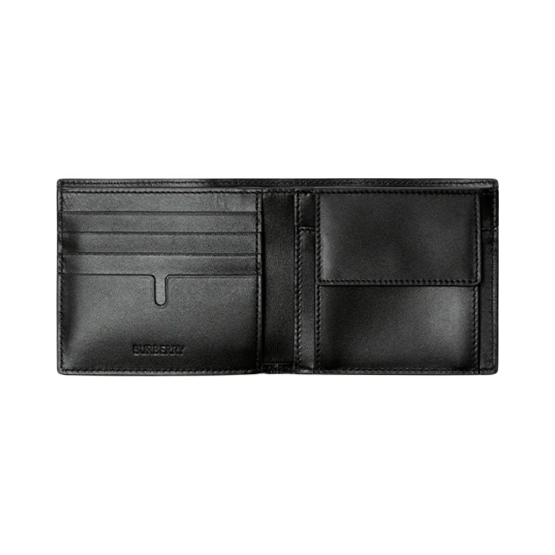 버버리 레더 반지갑 코인 지갑 블랙 | Burberry | KREAM