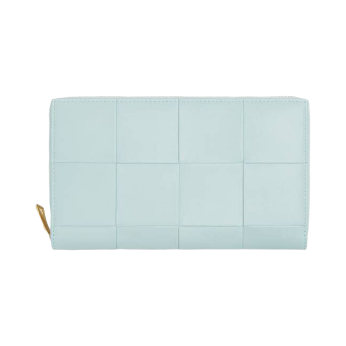 보테가 베네타 카세트 지퍼 어라운드 지갑 틸 워시드(Bottega Veneta Cassette Zip Around Wallet Teal Washed) - 1
