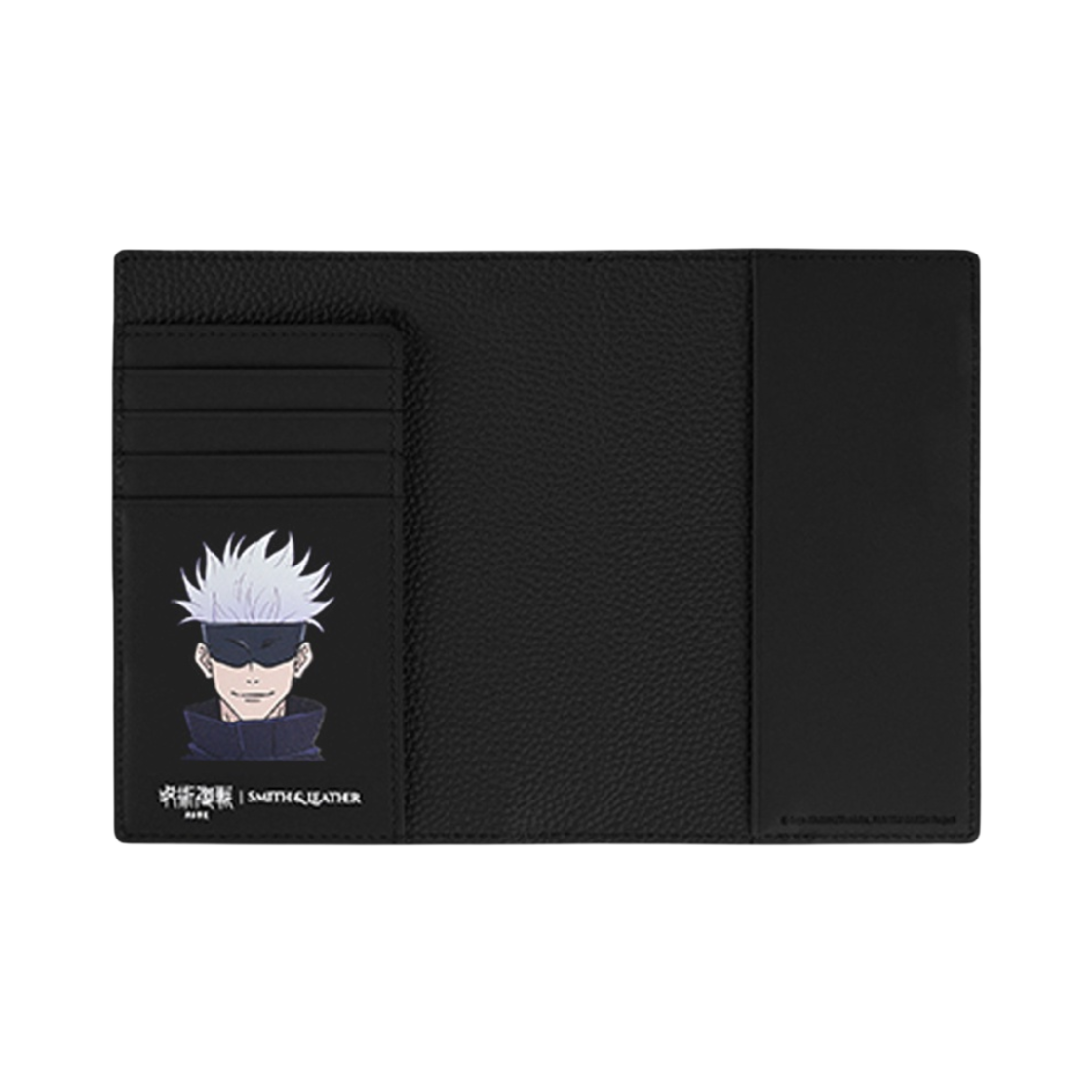 스미스 앤 레더 x 주술회전 레더 여권 지갑 고죠 사토루(Smith & Leather x Jujutsu Kaisen Leather Passport Wallet Gojo Satoru)