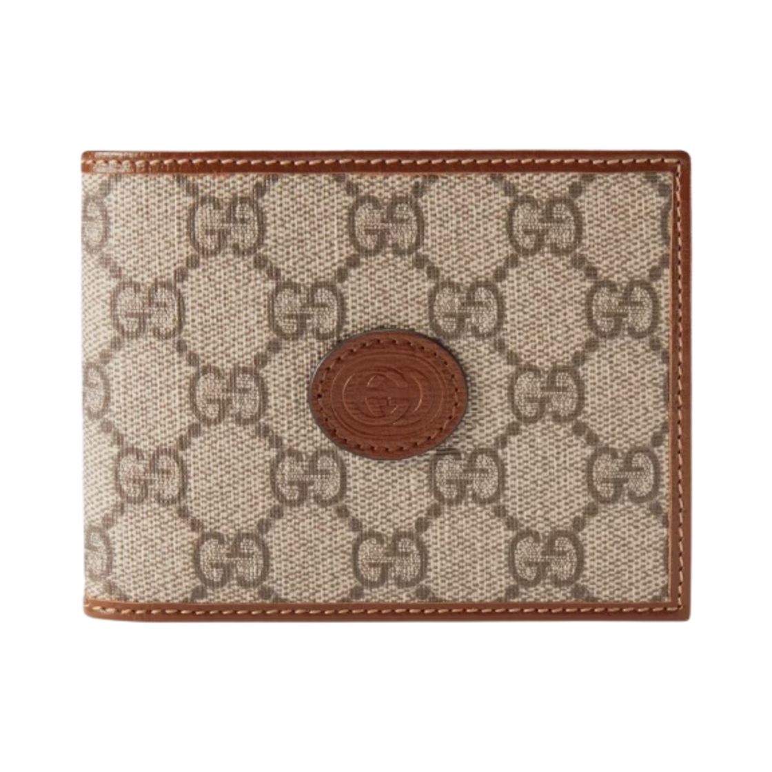구찌 리무버블 카드케이스 GG 지갑 베이지 에보니(Gucci GG Wallet with Removable Card Case Beige Ebony) - 1