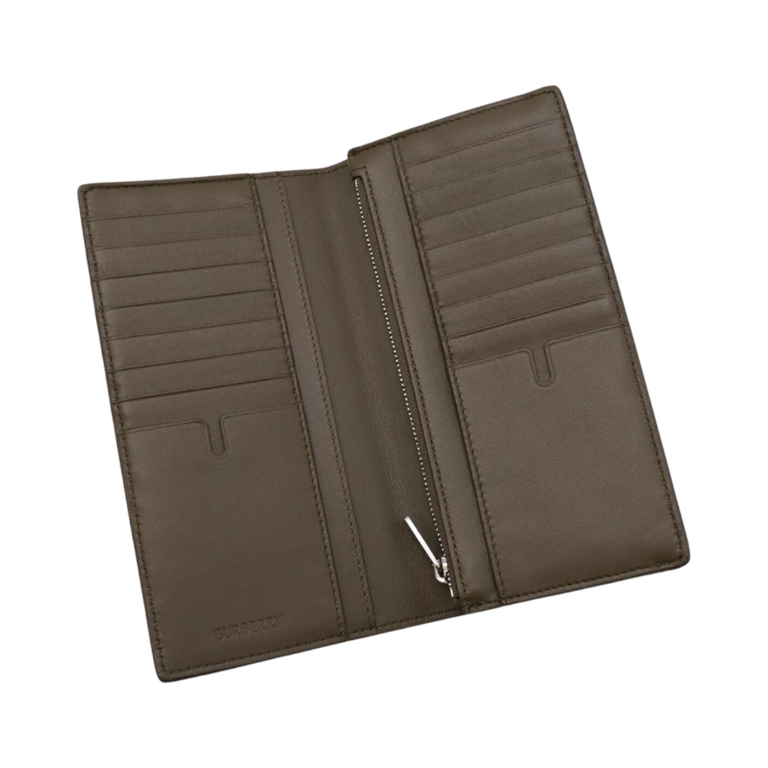 버버리 체크 컨티넨탈 월렛 브라운 베이지(Burberry Check Continental Wallet Brown Beige) - 3