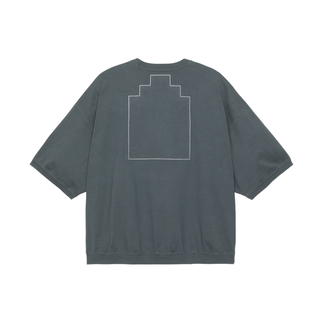 카브엠트 오버다이 지그 패치 숏슬리브 크루넥 그레이 - 23SS(Cav Empt Overdye Zig Patch Short Sleeve Crew Neck Grey - 23SS) - 2