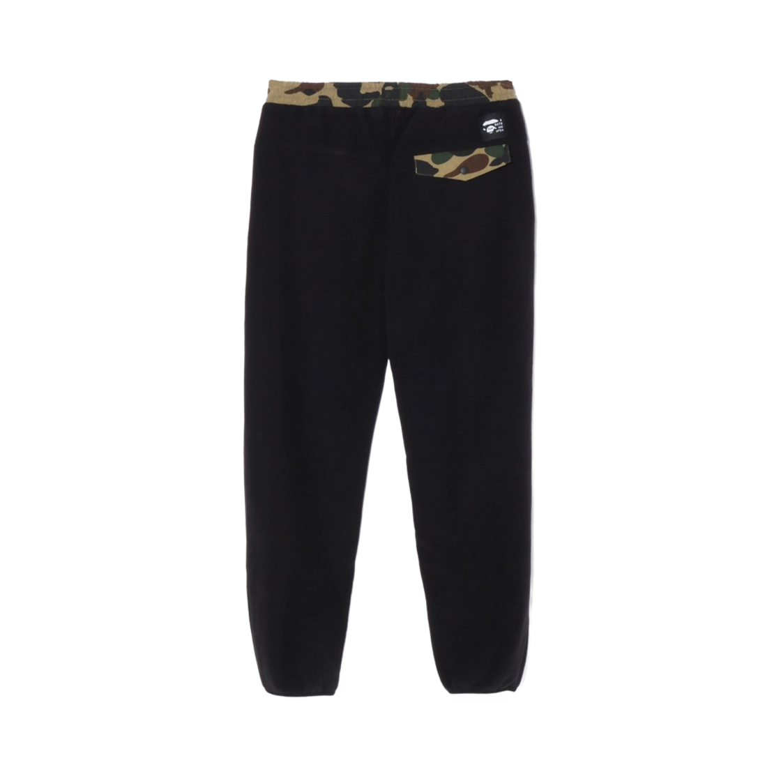 (W) 베이프 x 폴라텍 퍼스트 카모 샤크 팬츠 블랙((W) BAPE x Polartec 1st Camo Shark Pants Black) - 2