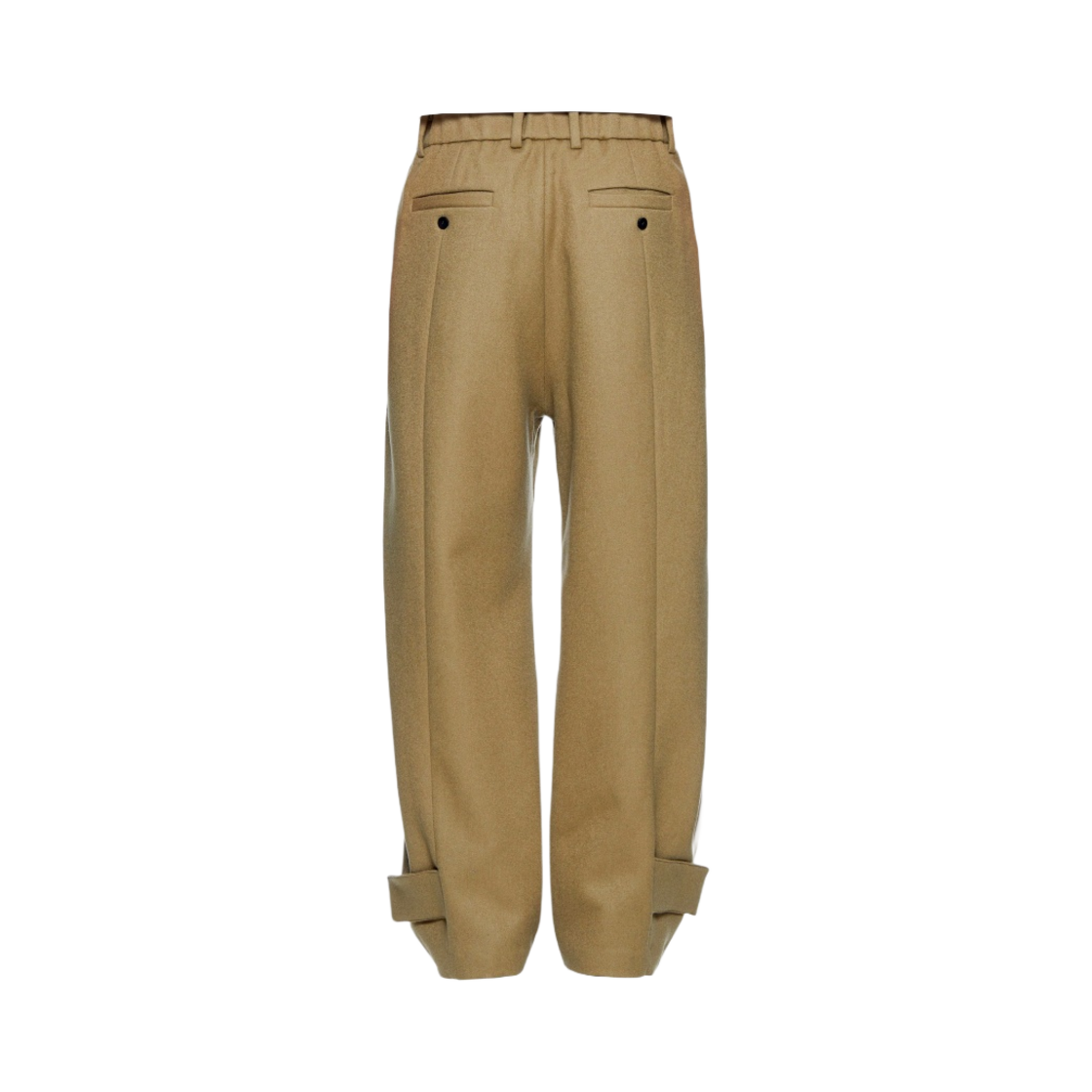 우영미 폴딩 와이드 팬츠 카멜(Wooyoungmi Folding Wide Pants Camel) - 2