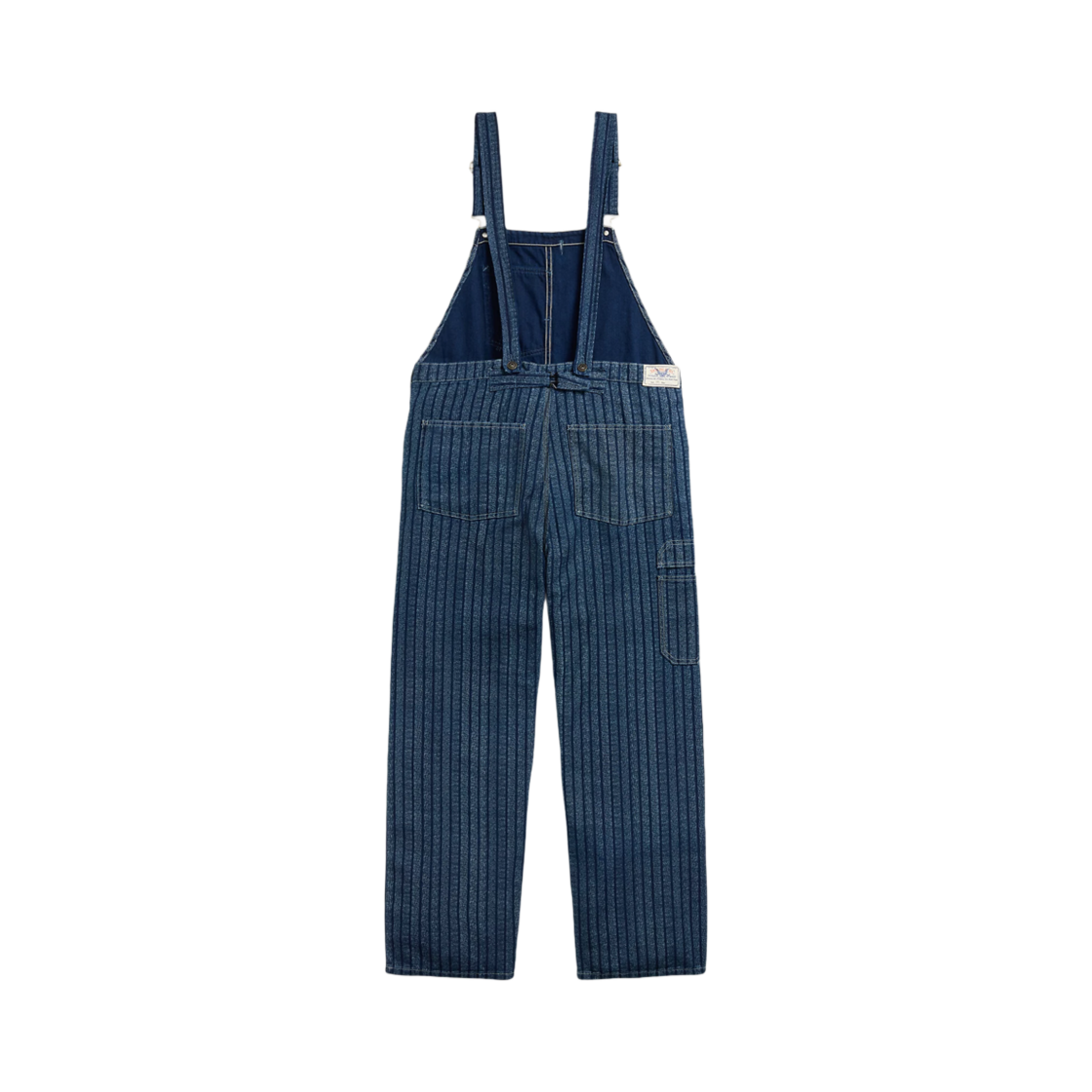 더블알엘 인디고 스트라이프 트윌 오버롤 인디고 린스(Double RL Indigo Stripe Twill Overalls Indigo Rinse) - 2