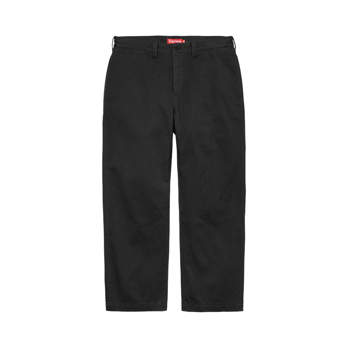 슈프림 치노 팬츠 블랙 스타 - 22SS | Supreme | KREAM