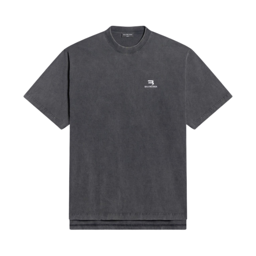 Balenciaga Sporty B Medium T-Shirt Black