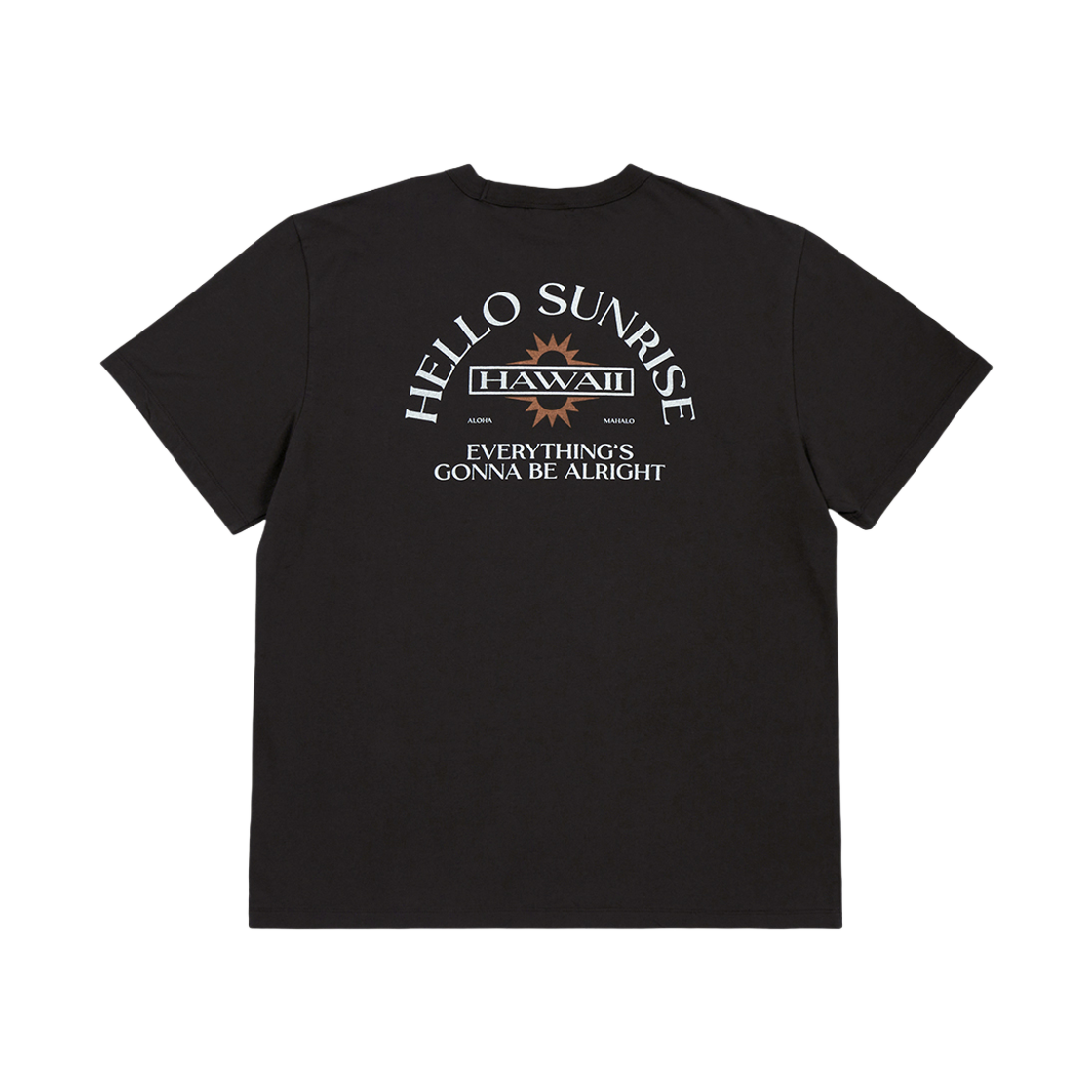 【HELLO SUNRISE】 HAWAII Arch Logo Tee /追跡付 헬로선라이즈 하와이 아치 로고 티셔츠_화이트 | Hello Sunrise