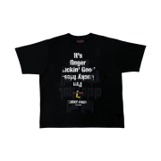 [예약배송] Ourpas Lucky Fries T Shirts Black