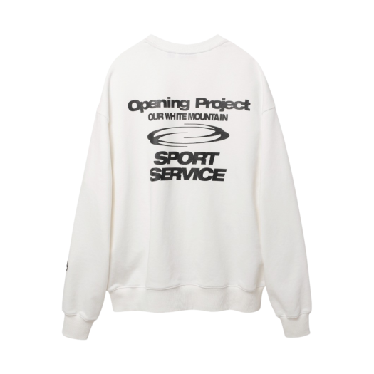 오프닝프로젝트 No11 스포츠 스웨터 블랙 | Opening Project | KREAM