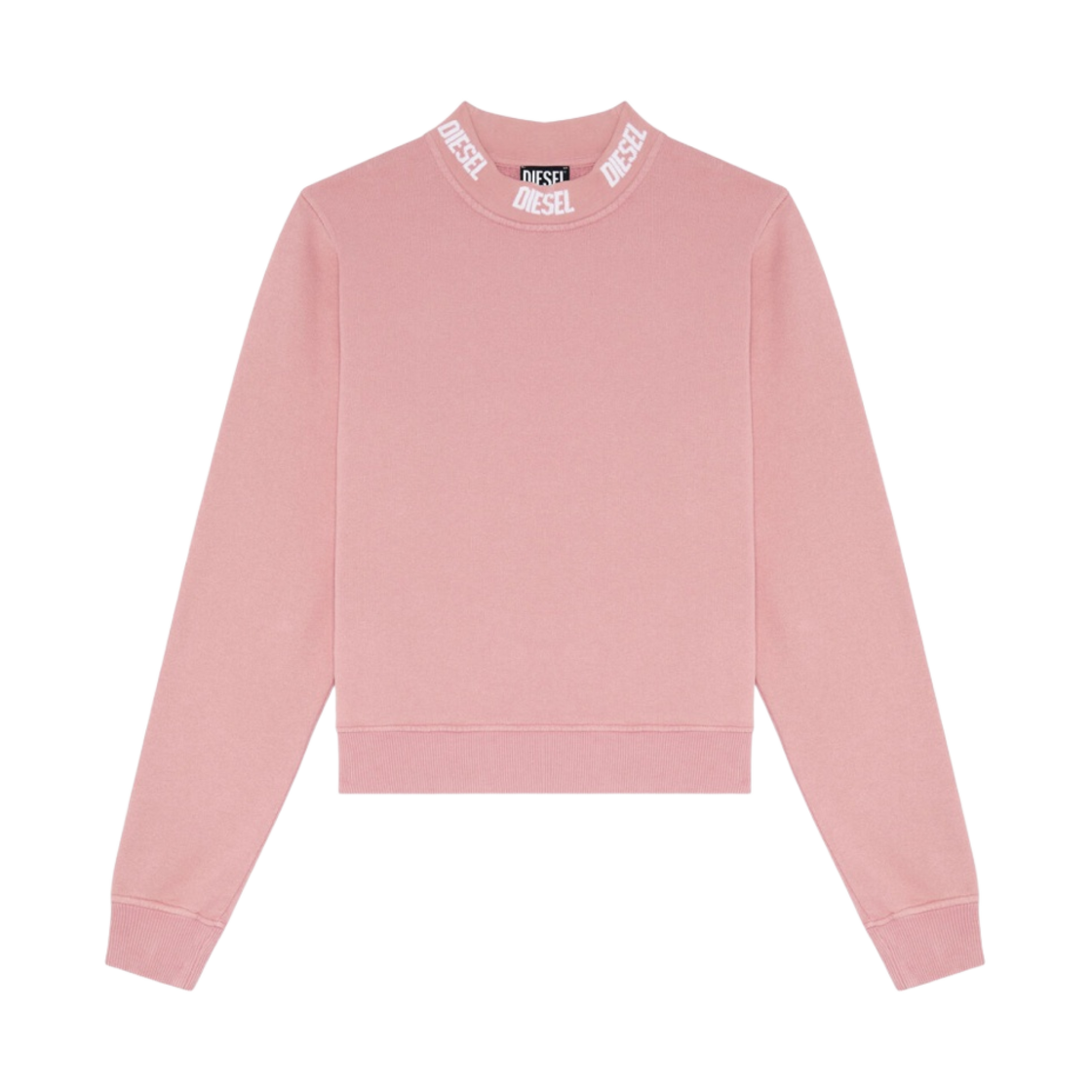 A067790TDAJ-36M (W) Diesel F-Reggy-Jac Sweatshirt Pink - 대표 이미지 #1