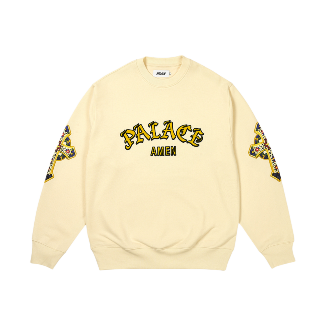 팔라스 세인트 크루 소프트 화이트 - 24SS(Palace Saints Crew Soft White - 24SS)