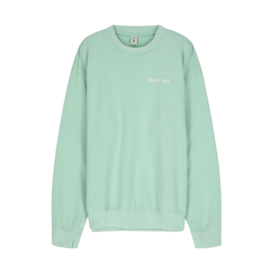 스포티 앤 리치 셀프 러브 클럽 스웨트셔츠 제이드 크림(Sporty & Rich Self Love Club Sweatshirt Jade Cream) - 2