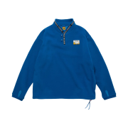Human Made Fleece Stand Collar Pullover Blue