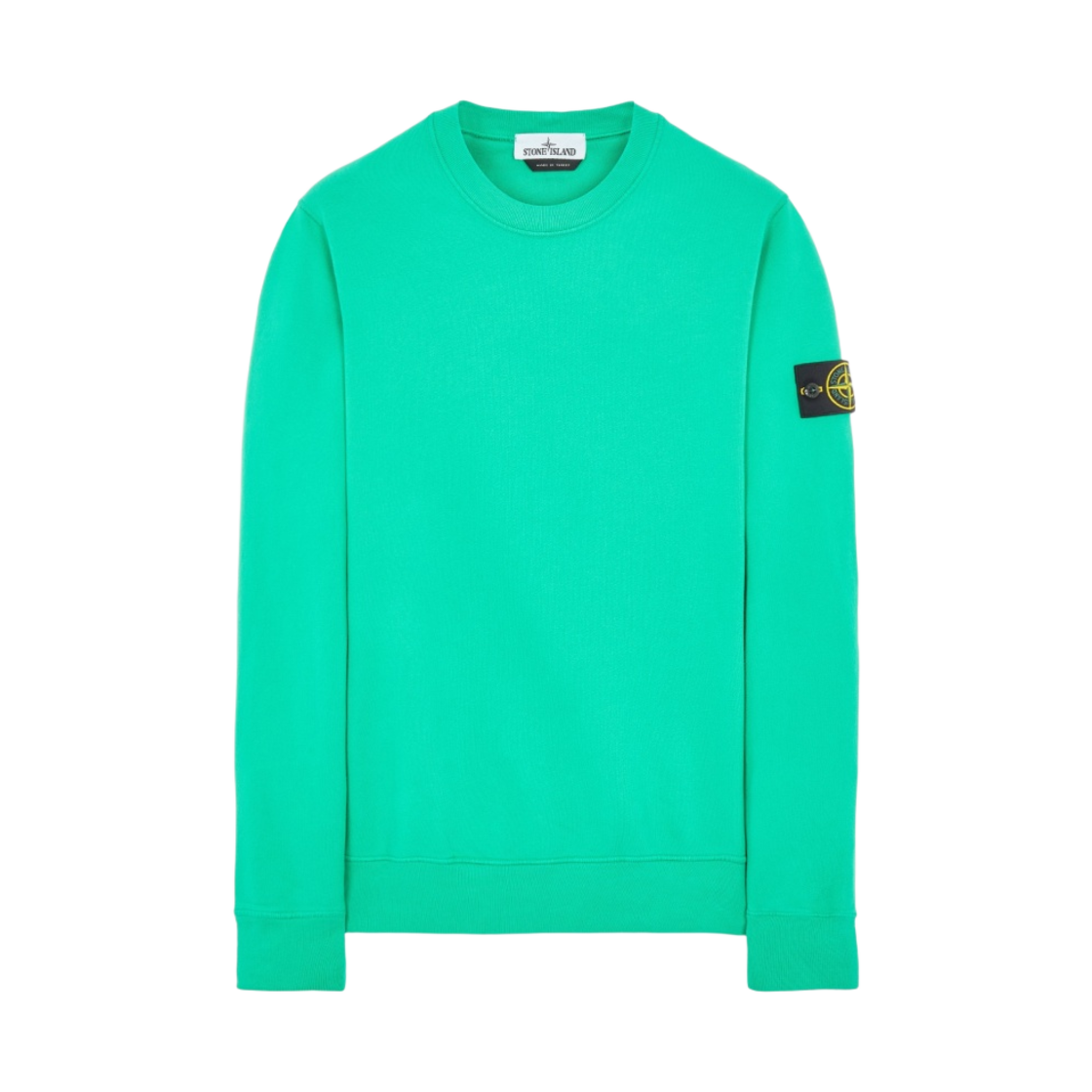 스톤 아일랜드 63020 크루넥 스웨트셔츠 브라이트 그린 - 21FW(Stone Island 63020 Crewneck Sweatshirt Bright Green - 21FW) - 1