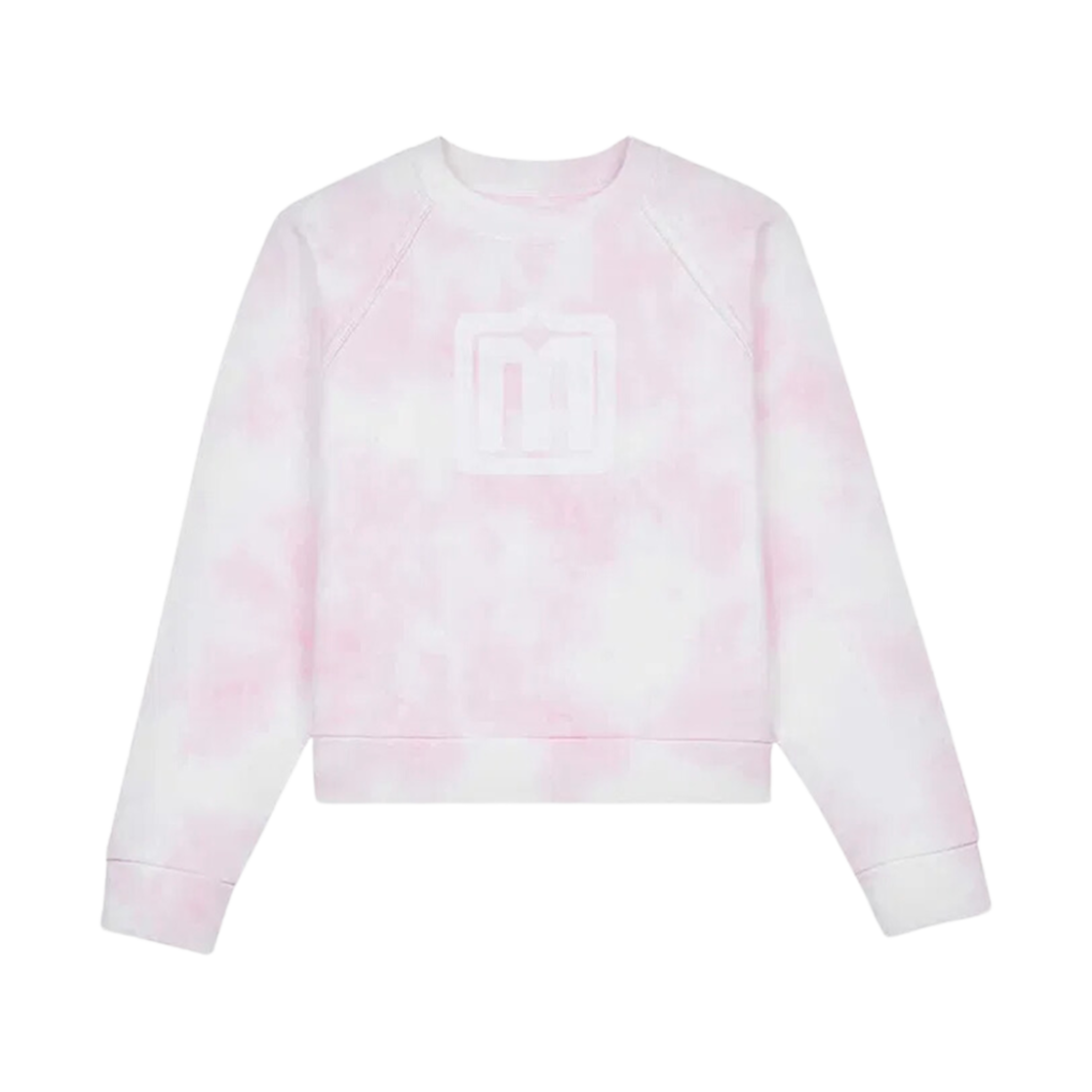 (W) 마쥬 타이 다이 프린트 스웨트셔츠 로즈((W) Maje Tie Dye Print Sweatshirt Rose)