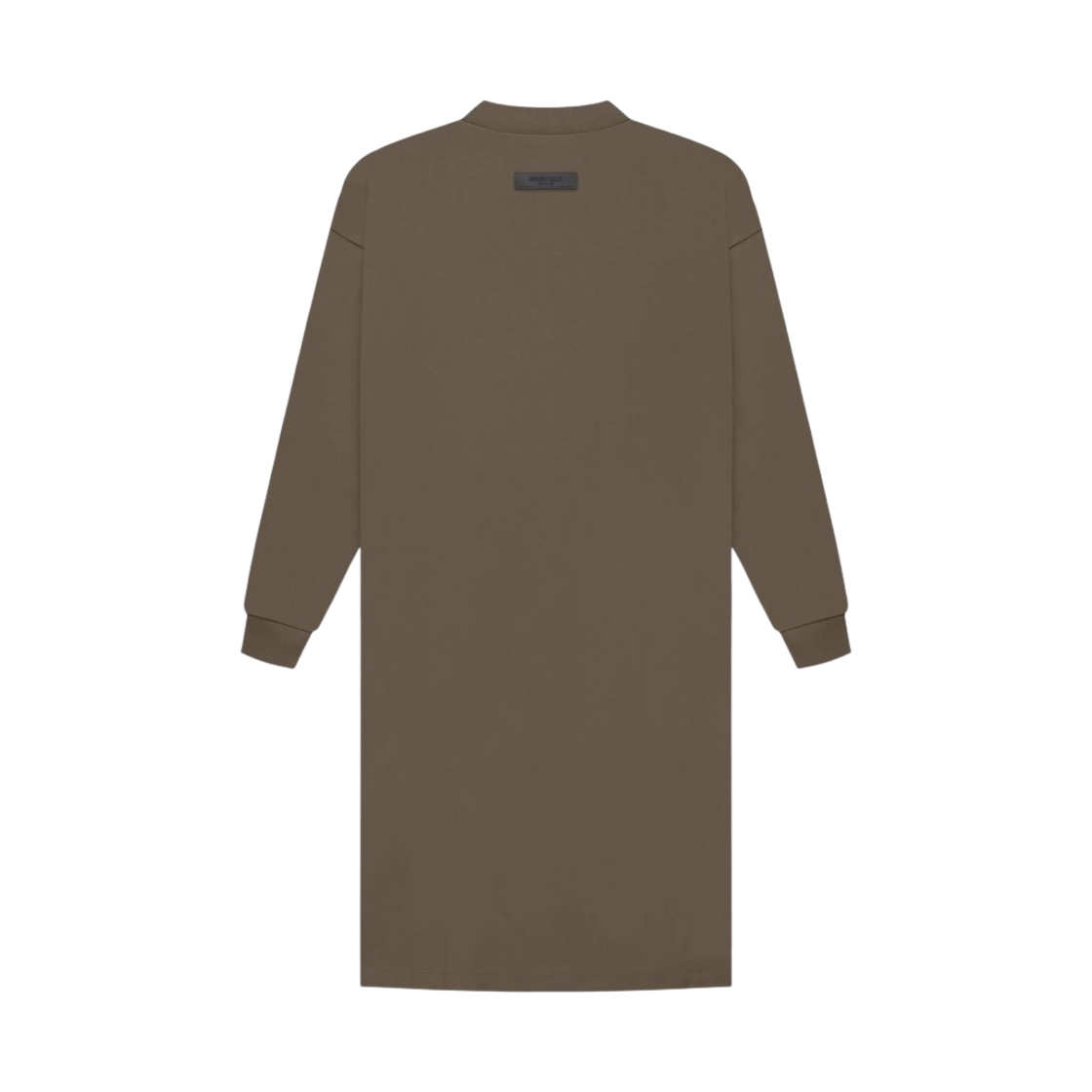 (W) 에센셜 롱슬리브 티셔츠 드레스 우드 - 22FW((W) Essentials L/S T-Shirt Dress Wood - 22FW) - 2