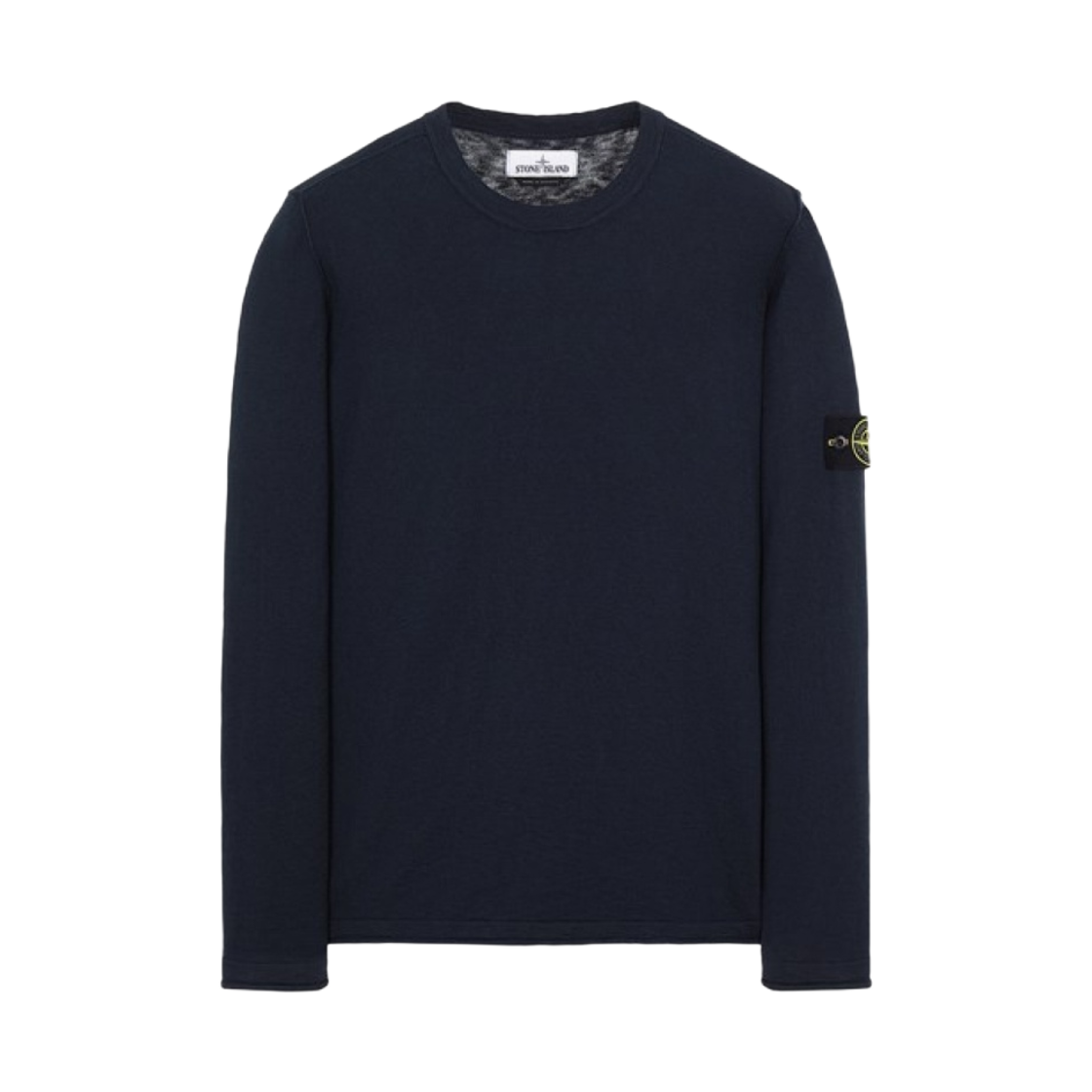 7415502B0-V0020 Stone Island 502B0 Crewneck Knit Navy Blue - 21SS