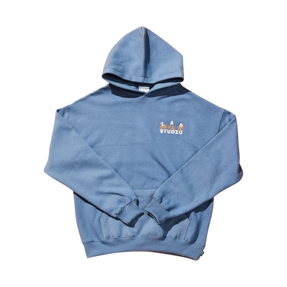 아이앱 스튜디오 x 취미가 후드 & 키링 애쉬 블루(IAB Studio x Tastehouse Hoodie & Keyring Ash Blue) - 2