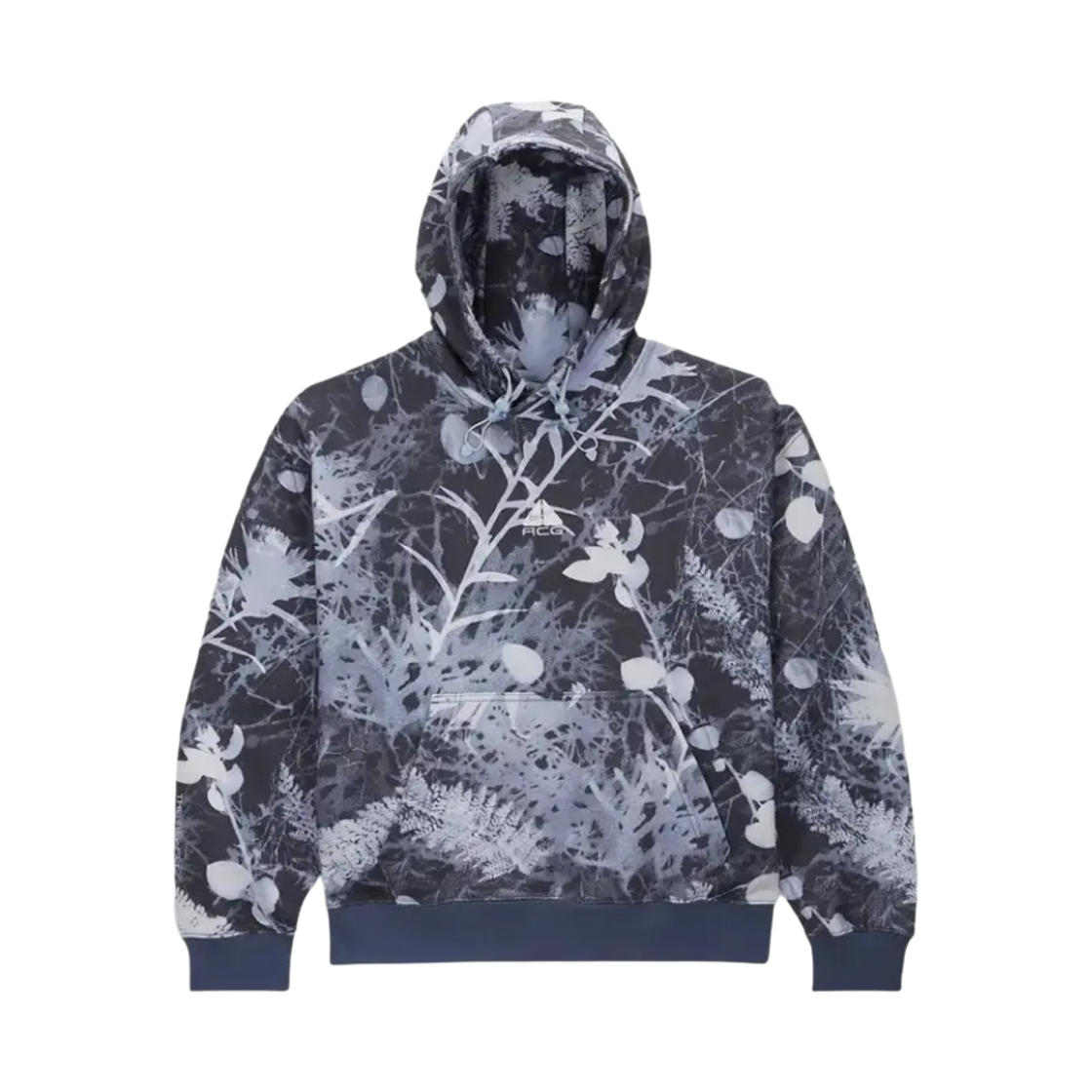 나이키 ACG 써마핏 플리스 올오버 프린트 후드 그리드아이언 코발트 블리스 - US/EU(Nike ACG Therma-Fit Fleece Allover Print Hoodie Gridiron Cobalt Bliss - US/EU) - 1