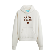 Zara x Harry Lambert Text Hoodie Ecru
